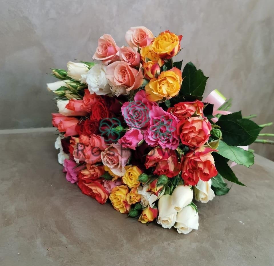 Букет цветов из: Розы в Видном