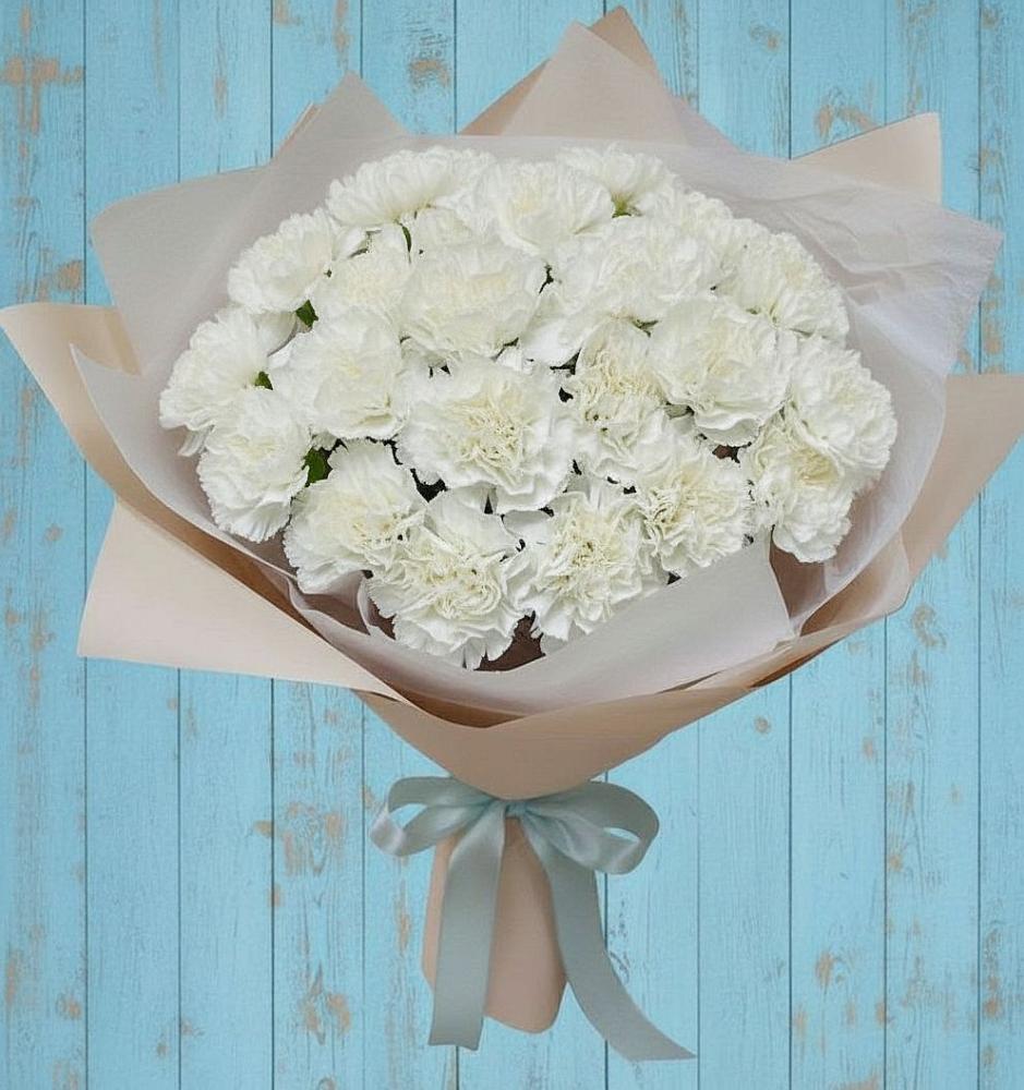 Букет цветов из: Гвоздики в Видном