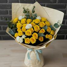 Букет цветов из:  Розы #REPLACE_PRED# Видном