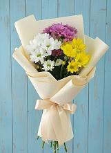 Букет цветов из:  Хризантемы в Видном