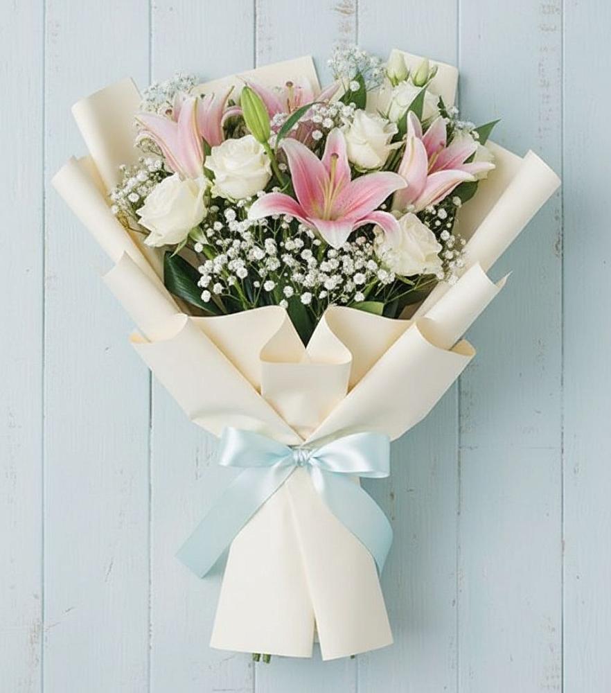 Букет цветов из: Лилии в Видном