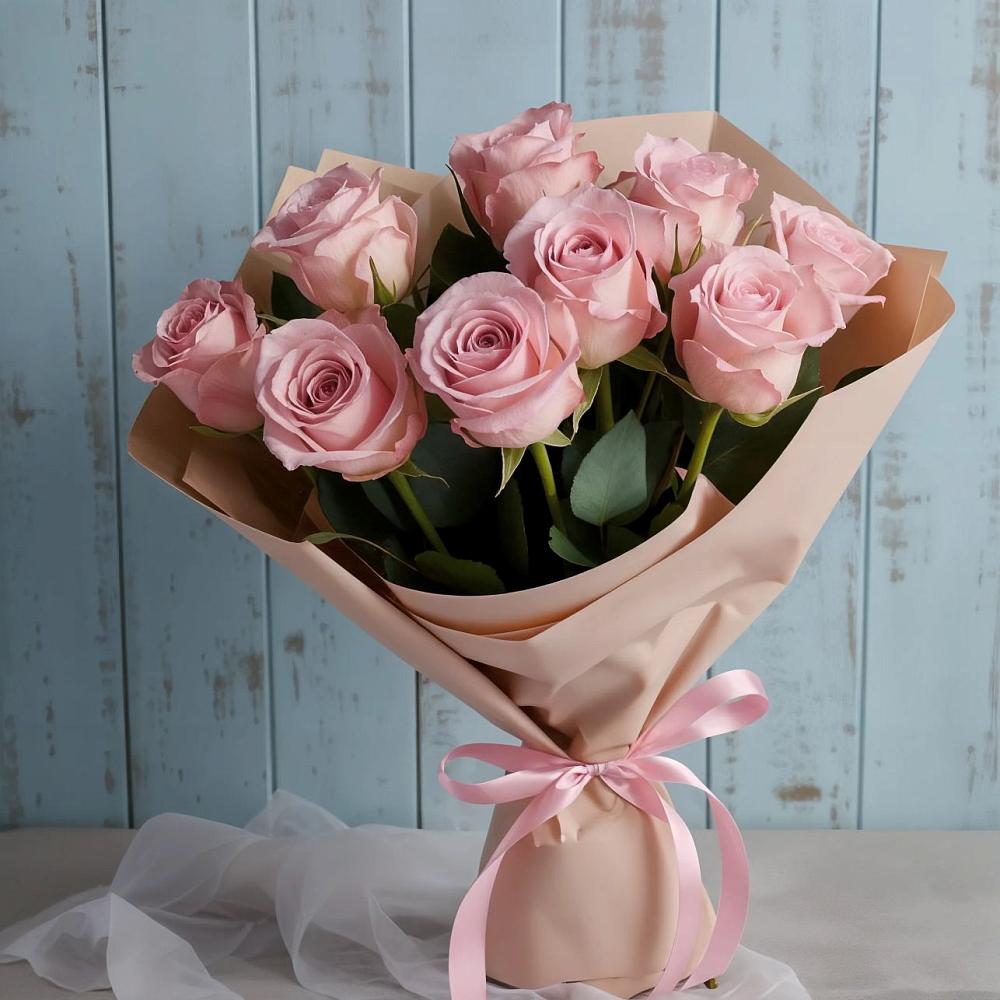 Букет цветов из: Розы в Видном