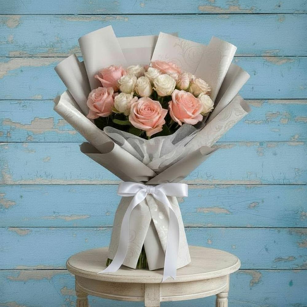 Букет цветов из: Розы в Видном