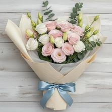 Букет цветов из:  Лизиантусы в Видном