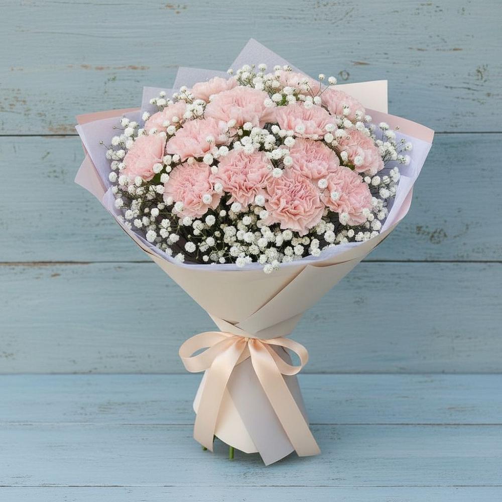 Букет цветов из: Гвоздики в Видном