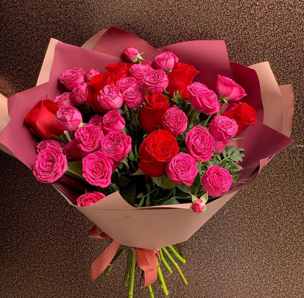 Букет В объятьях нежности в Видном