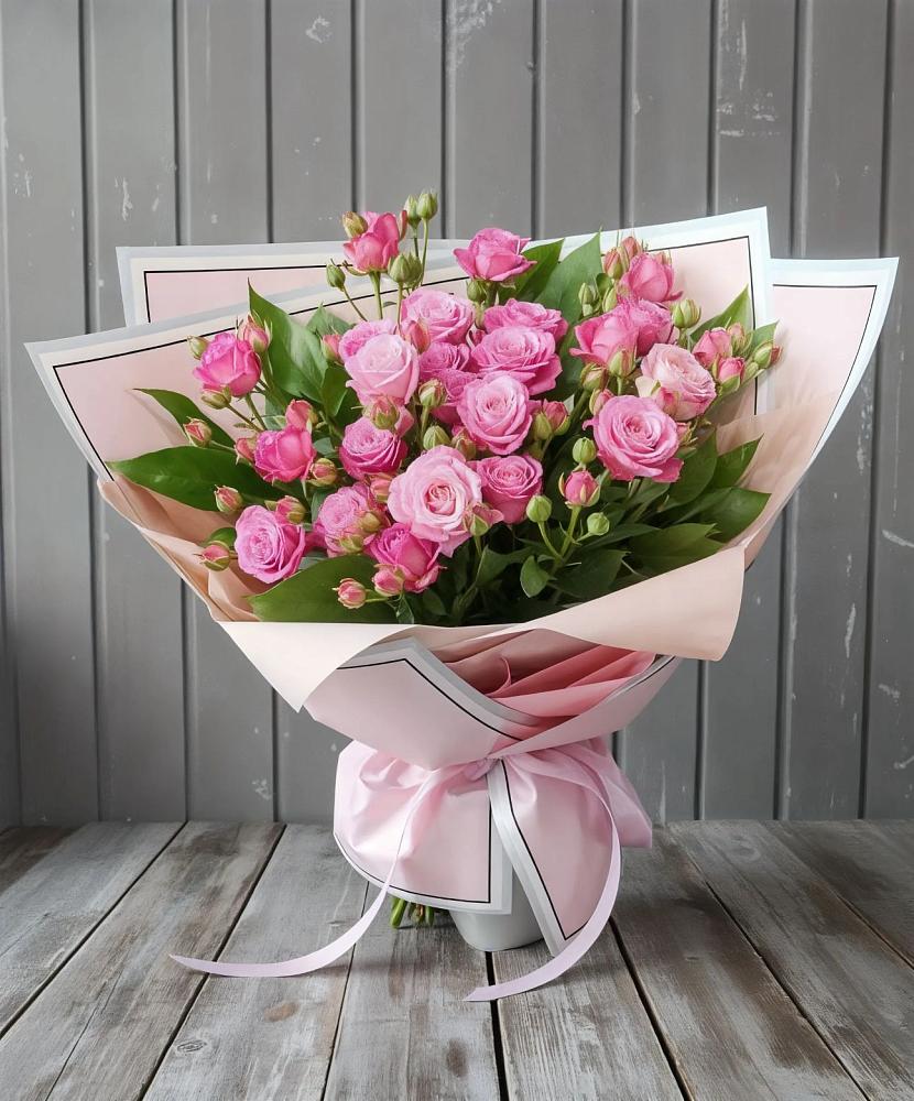 Букет Розовый кустик в Видном