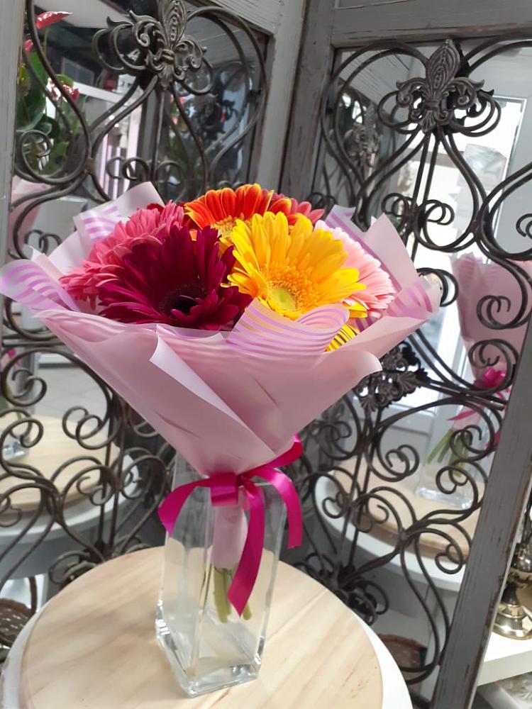 Букет цветов из: Герберы в Видном