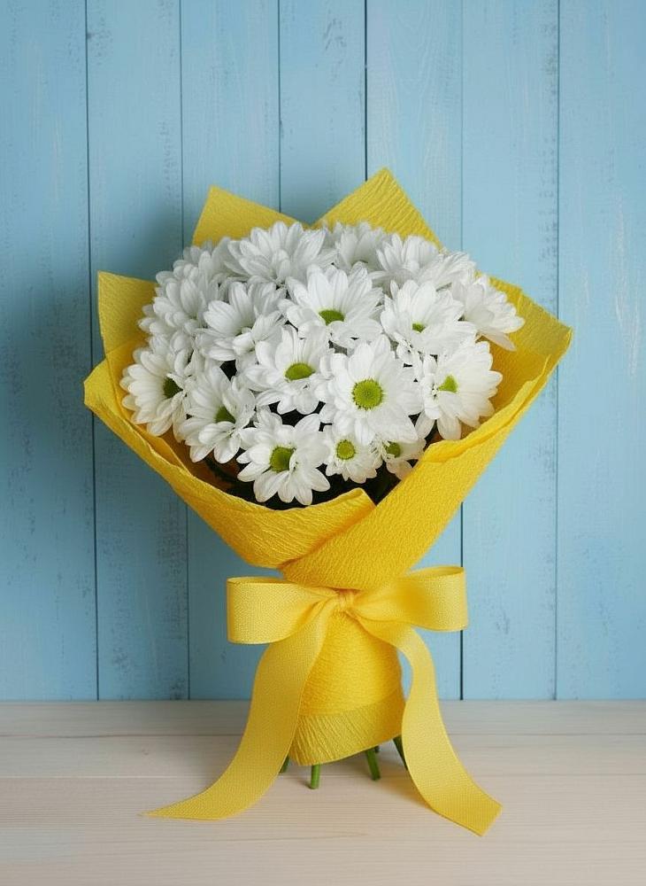 Букет цветов из: Хризантемы в Видном