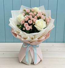 Букет цветов из:  Розы в Видном