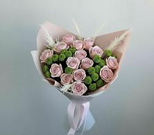 Букет цветов из:  Розы и Хризантемы в Видном