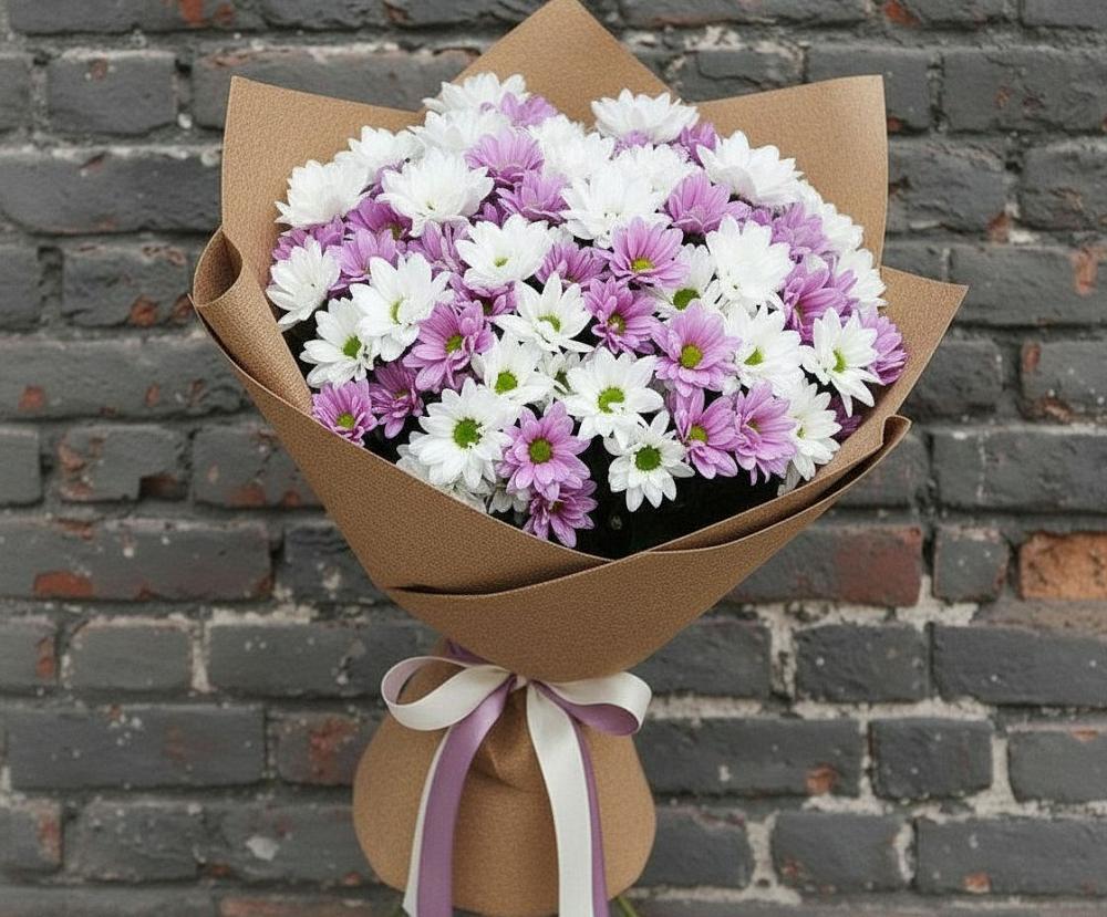 Букет цветов из: Хризантемы в Видном