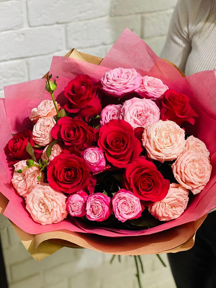 Букет цветов из: Розы в Видном