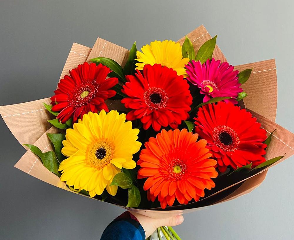 Букет цветов из: Герберы в Видном