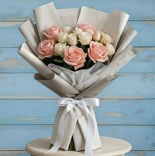 Букет цветов из:  Розы в Видном