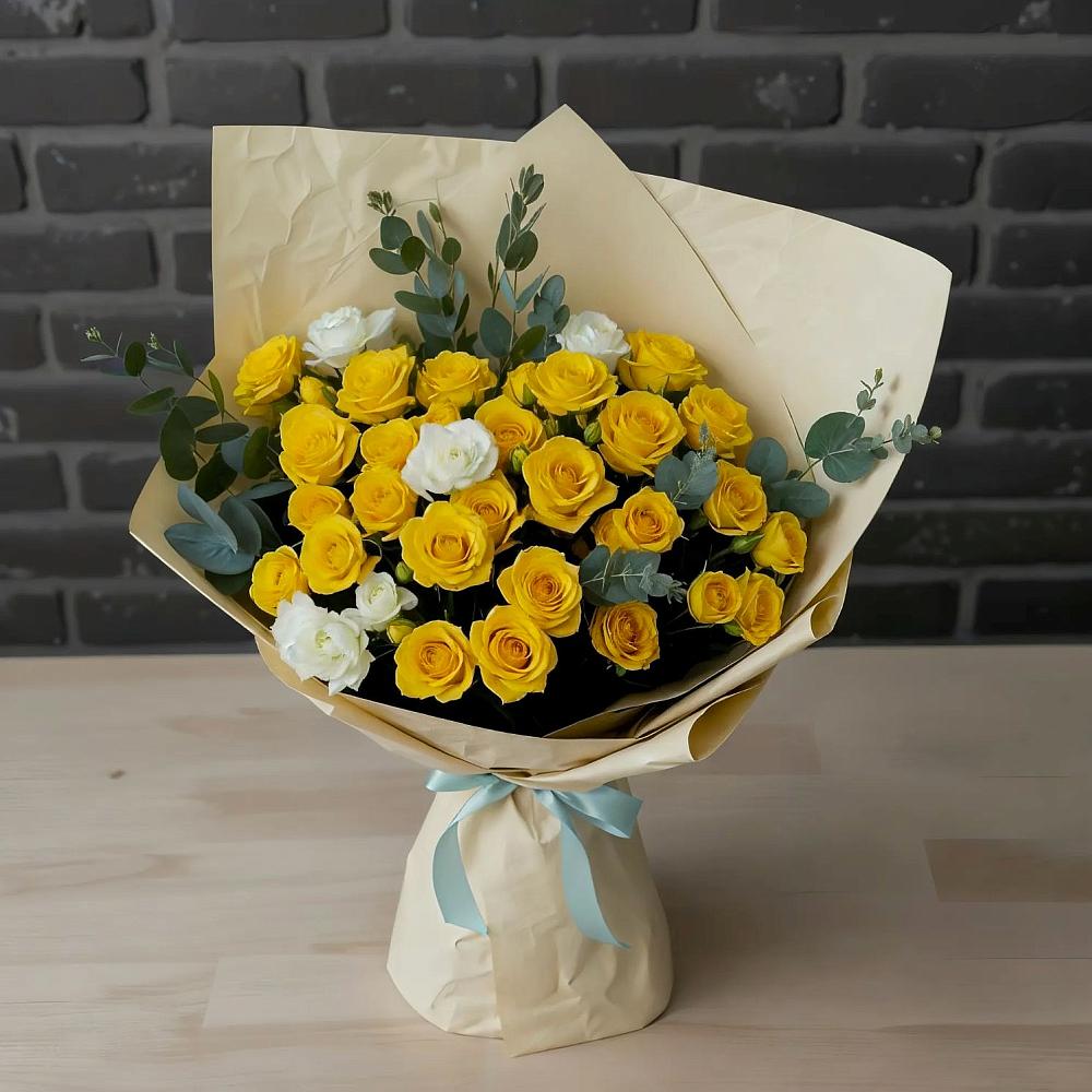 Букет цветов из: Розы в Видном