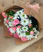 Букет цветов из:  Розы и Хризантемы #REPLACE_PRED# Видном