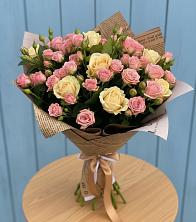 Букет цветов из:  Розы в Видном