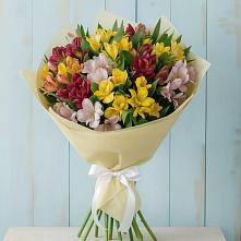 Букет цветов из:  Альстромерии в Видном