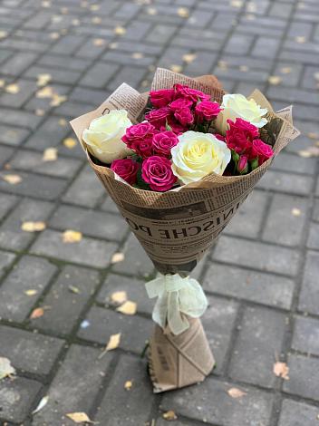 Букет цветов из: Розы в Видном