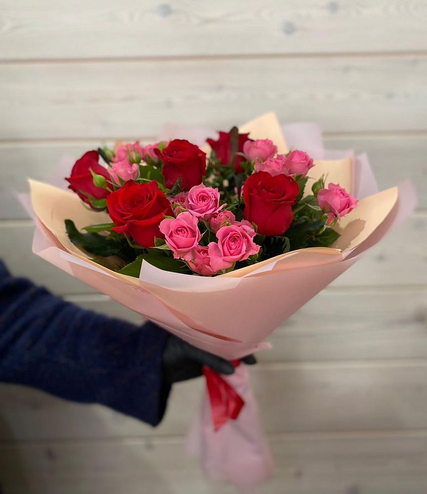 Букет цветов из: Розы в Видном