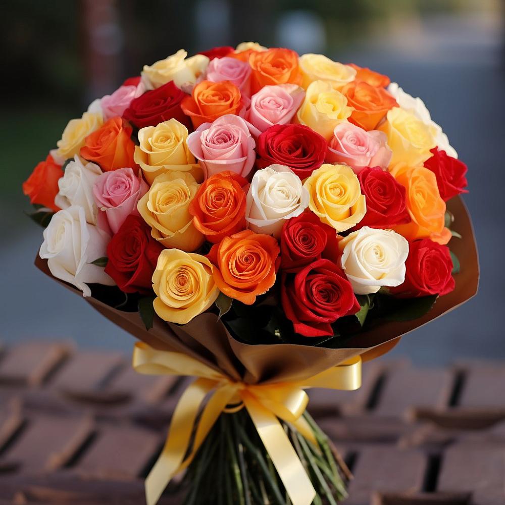 Букет Яркое начало в Видном