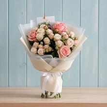 Букет цветов из:  Розы в Видном