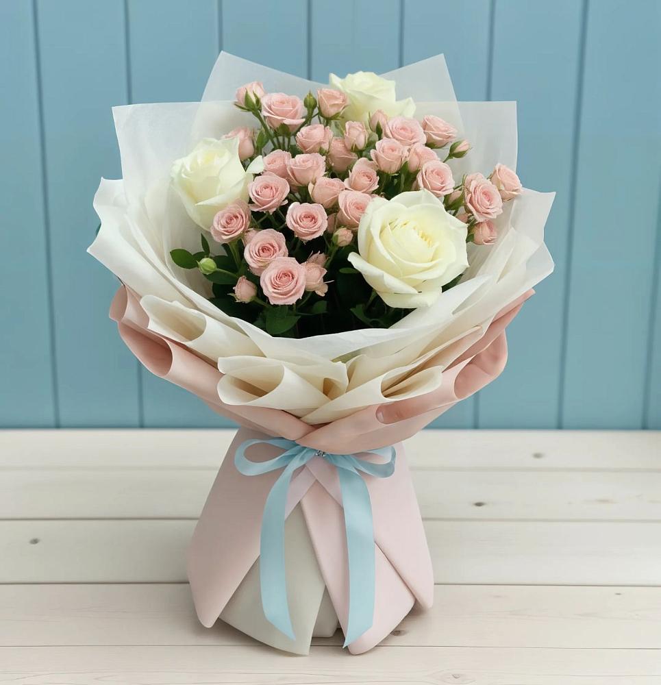 Букет цветов из: Розы в Видном