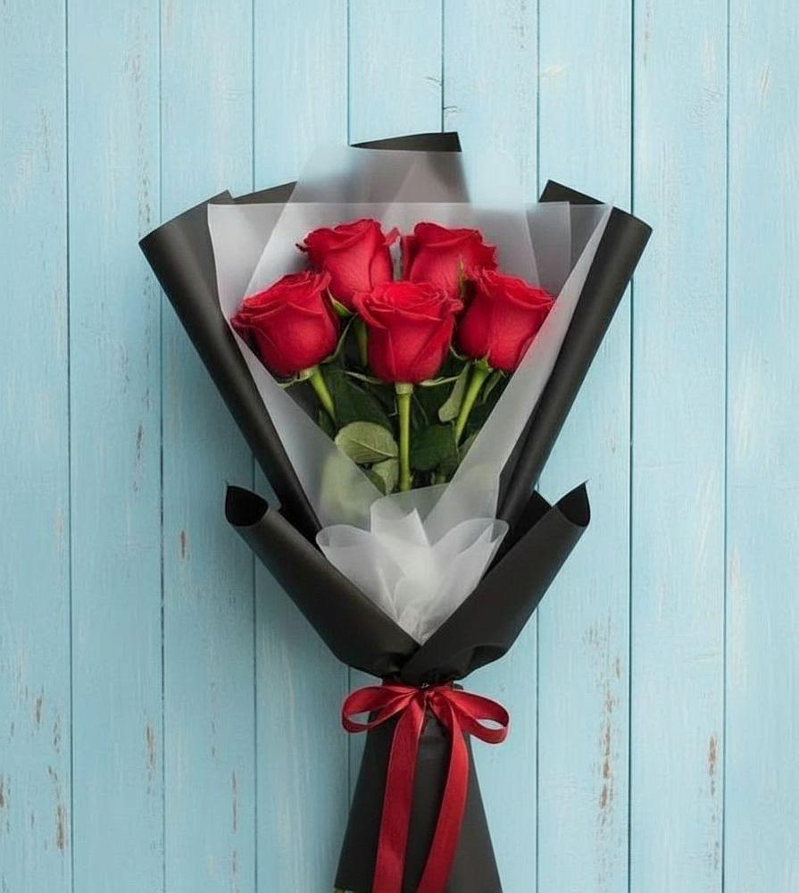 Букет цветов из: Розы в Видном