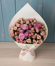 Букет цветов из:  Розы #REPLACE_PRED# Видном